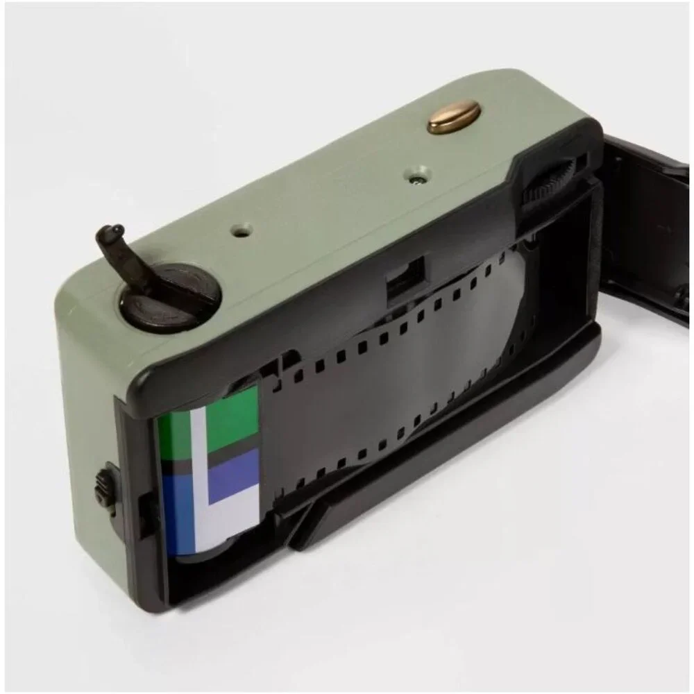 Heyday 35MM Camera with Built-in Flash Jade
